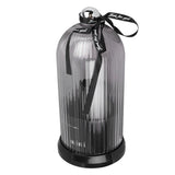 Makeup Brush Storage Holder 360 Degree Rotatable Makeup Organizer Dustproof Waterproof Holder for Lipstick Cosmetic Black
