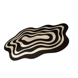 Bathroom Shaped Rug Strong Water Absorption Soft Mat Diatom Ooze Antislip Quick Dry Carpet Galaxy - Front View