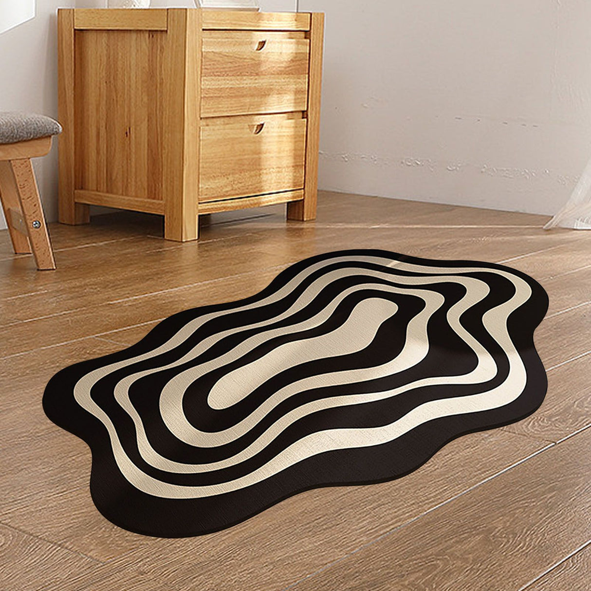 Bathroom Shaped Rug Strong Water Absorption Soft Mat Diatom Ooze Antislip Quick Dry Carpet Galaxy