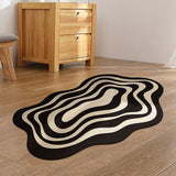 Bathroom Shaped Rug Strong Water Absorption Soft Mat Diatom Ooze Antislip Quick Dry Carpet Galaxy