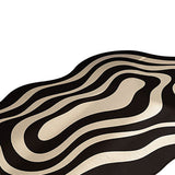 Bathroom Shaped Rug Strong Water Absorption Soft Mat Diatom Ooze Antislip Quick Dry Carpet Galaxy - Close-Up Angle