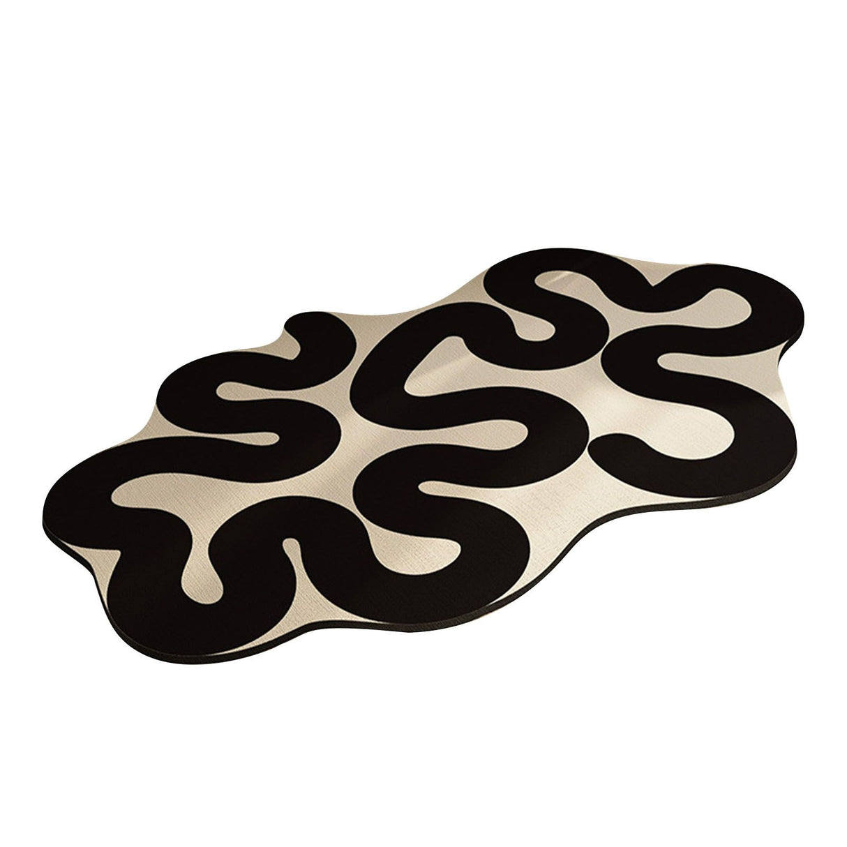 Bathroom Shaped Rug Strong Water Absorption Soft Mat Diatom Ooze Antislip Quick Dry Carpet Flowing Heart