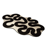 Bathroom Shaped Rug Strong Water Absorption Soft Mat Diatom Ooze Antislip Quick Dry Carpet Flowing Heart