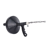 Drain Pipe Blaster Disc Type Manual Spring Powerful Toilet Plunger Remover Tool for Bathroom Kitchen Bathtub - 45-Degree Angle