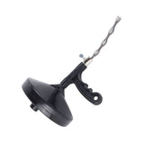 Drain Pipe Blaster Disc Type Manual Spring Powerful Toilet Plunger Remover Tool for Bathroom Kitchen Bathtub