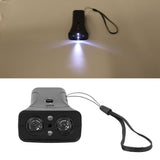 Dog Repeller Dual Sensor Ultrasound LED Light Laser Dog Deterrent Device USB Rechargeable Anti Barking Device - Top-Down View