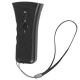Dog Repeller Dual Sensor Ultrasound LED Light Laser Dog Deterrent Device USB Rechargeable Anti Barking Device - Rear View