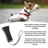 Dog Repeller Dual Sensor Ultrasound LED Light Laser Dog Deterrent Device USB Rechargeable Anti Barking Device - Extra Image