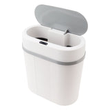 12L Smart Trash Can Battery Powered Motion Sensor Automatic Induction Garbage Can for Bedroom Bathroom Kitchen