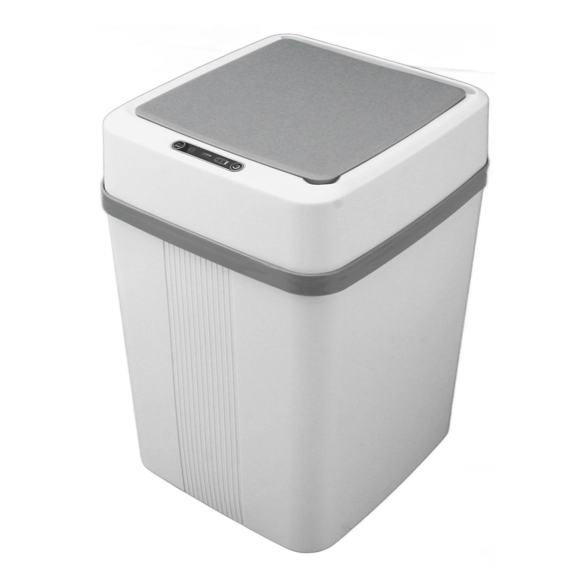 Motion Sensor Trash Can Smart Waterproof Automatic Garbage Can with Lid for Bedroom Bathroom Kitchen Office 12L