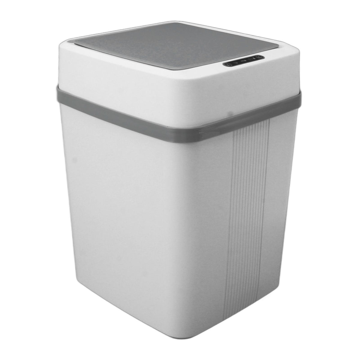Motion Sensor Trash Can Smart Waterproof Automatic Garbage Can with Lid for Bedroom Bathroom Kitchen Office 12L