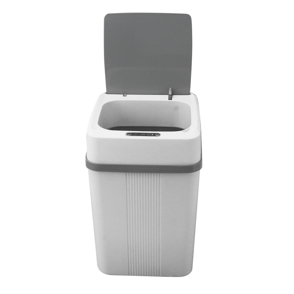 Motion Sensor Trash Can Smart Waterproof Automatic Garbage Can with Lid for Bedroom Bathroom Kitchen Office 12L