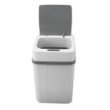 Motion Sensor Trash Can Smart Waterproof Automatic Garbage Can with Lid for Bedroom Bathroom Kitchen Office 12L