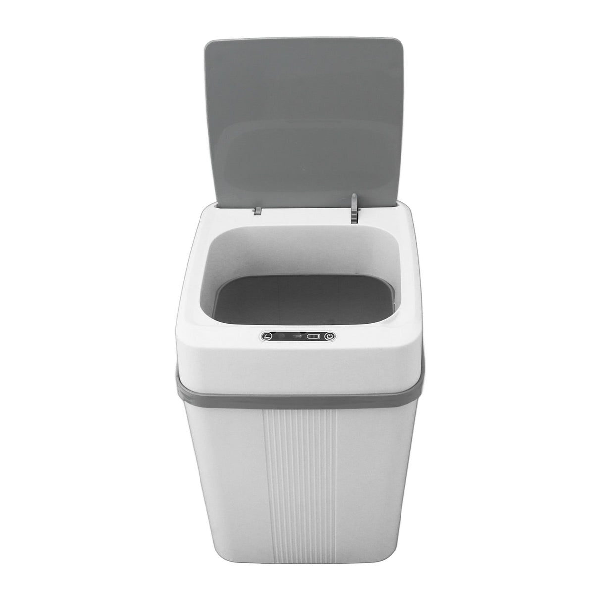 Motion Sensor Trash Can Smart Waterproof Automatic Garbage Can with Lid for Bedroom Bathroom Kitchen Office 12L