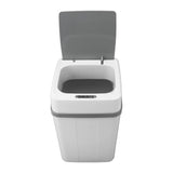 Motion Sensor Trash Can Smart Waterproof Automatic Garbage Can with Lid for Bedroom Bathroom Kitchen Office 12L