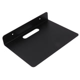Router Bracket Aluminum Alloy Wall Mount Hanging Storage Rack for Projector Set Top Box Camera Large - Side View