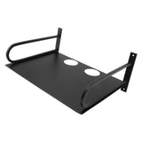 Wall Mounted Projector Shelf Aluminum Floating Projector Shelves for Router TV Box DVD Player Cable Box Black - 45-Degree Angle