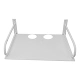 Wall Mounted Projector Shelf Aluminum Floating Projector Shelves for Router TV Box DVD Player Cable Box White