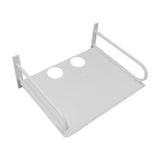 Wall Mounted Projector Shelf Aluminum Floating Projector Shelves for Router TV Box DVD Player Cable Box White