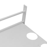 Wall Mounted Projector Shelf Aluminum Floating Projector Shelves for Router TV Box DVD Player Cable Box White