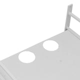 Wall Mounted Projector Shelf Aluminum Floating Projector Shelves for Router TV Box DVD Player Cable Box White