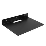 Floating AV Shelf Thickened Rust Proof Metal Wall Mounted Rack for Projector Set Top Box Router Camera - 45-Degree Angle