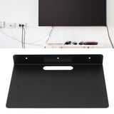 Floating AV Shelf Thickened Rust Proof Metal Wall Mounted Rack for Projector Set Top Box Router Camera