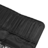Makeup Brush Case 26 Holes Cosmetic Tool Storage Bag Black Large Capacity Waterproof Travel Makeup Brush Organizer - Extra Image