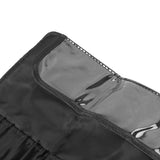 Makeup Brush Case 26 Holes Cosmetic Tool Storage Bag Black Large Capacity Waterproof Travel Makeup Brush Organizer - Extra Image