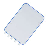 Portable Lightweight Divider Tray Beach Bag Divider Tray for Dividing Space Clothing Snacks Blue - Close-Up Angle