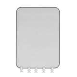 Portable Lightweight Divider Tray Beach Bag Divider Tray for Dividing Space Clothing Snacks Black - Front View