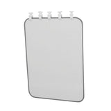 Portable Lightweight Divider Tray Beach Bag Divider Tray for Dividing Space Clothing Snacks Black