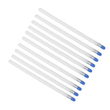 10PCS 135mm Sticky Swab Silicone Pen High Viscosity Dust Removal Cleaning Pen for Tiny Particles Impurities Fibers - 45-Degree Angle