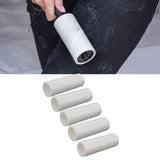 5Pcs Lint Roller Refills Static Free Extra Sticky Lint Roller Refills for Clothes Pet Dog Cat Hair 6 Inch - Extra Image