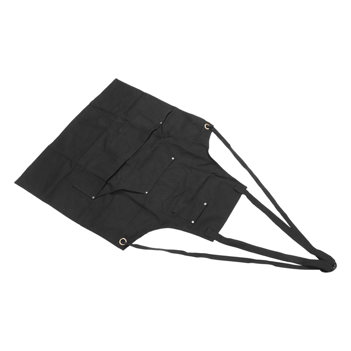 Work Apron Multifunctional Adjustable Canvas Work Apron with Pockets for Carpenter Electrician Chef Hairdresser