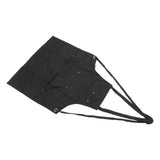 Work Apron Multifunctional Adjustable Canvas Work Apron with Pockets for Carpenter Electrician Chef Hairdresser