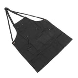 Work Apron Multifunctional Adjustable Canvas Work Apron with Pockets for Carpenter Electrician Chef Hairdresser