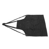 Work Apron Multifunctional Adjustable Canvas Work Apron with Pockets for Carpenter Electrician Chef Hairdresser