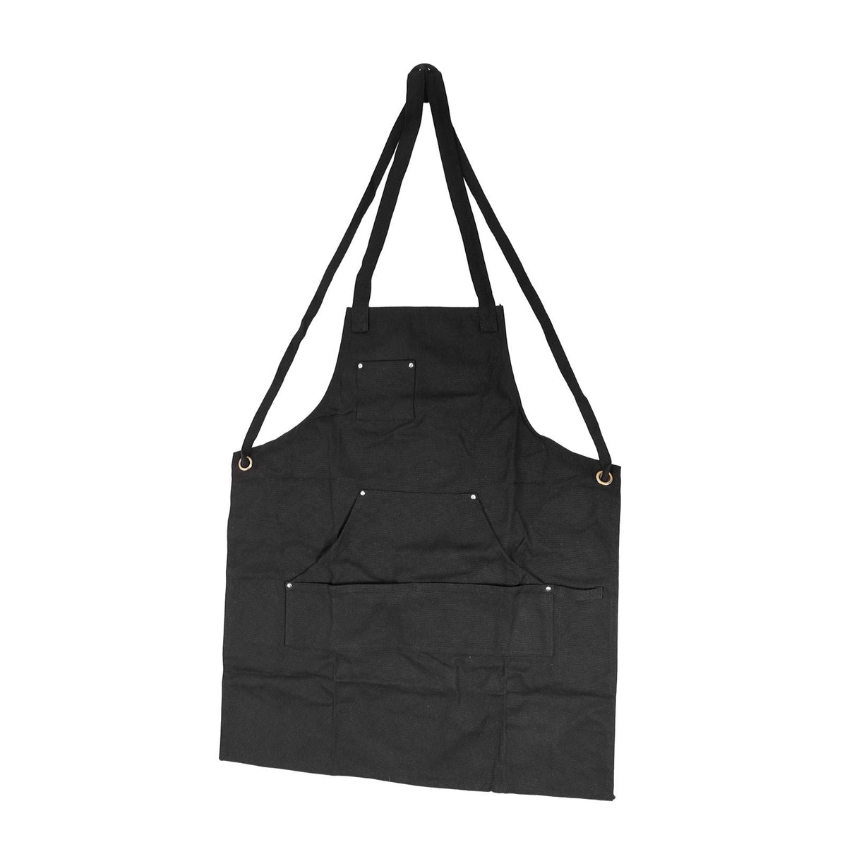 Work Apron Multifunctional Adjustable Canvas Work Apron with Pockets for Carpenter Electrician Chef Hairdresser