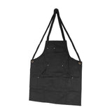 Work Apron Multifunctional Adjustable Canvas Work Apron with Pockets for Carpenter Electrician Chef Hairdresser