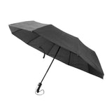 Compact Travel Umbrella Folding Auto Open Auto Close Sunshade Protection Windproof 10 Ribs Umbrella for Men and Women Black