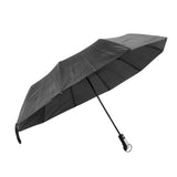 Compact Travel Umbrella Folding Auto Open Auto Close Sunshade Protection Windproof 10 Ribs Umbrella for Men and Women Black