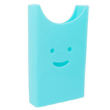 Phone Holder Insert Accessory EVA Decorative Bag Charm Phone Holder for Storage Phone Case Key Lipstick Sunglass Wallet Blue - Side View