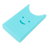 Phone Holder Insert Accessory EVA Decorative Bag Charm Phone Holder for Storage Phone Case Key Lipstick Sunglass Wallet Blue - Rear View