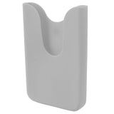 Beach Bag Phone Holder EVA Phone Case Holder Charm Accessory Secure Attachment Keep Your Phone Handy Grey - Front View