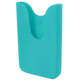 Beach Bag Phone Holder EVA Phone Case Holder Charm Accessory Secure Attachment Keep Your Phone Handy Sky Blue - Front View