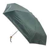 6 Ribs Umbrella Sun Protection UPF50 Impact Cloth Portable Folding Umbrella for Sunny Rainy Dark Green