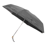 6 Ribs Umbrella Sun Protection UPF50 Impact Cloth Portable Folding Umbrella for Sunny Rainy Black