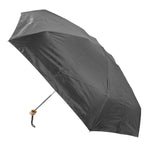 6 Ribs Umbrella Sun Protection UPF50 Impact Cloth Portable Folding Umbrella for Sunny Rainy Black