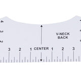 8PCS T Shirt Ruler Guide PVC Clothing Centering Design T Shirt Alignment Tool for Heat Press Accessories - Extra Image